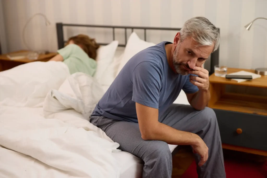 Middle-aged couple in bedroom in Lehi, UT | Avanti Medical Center